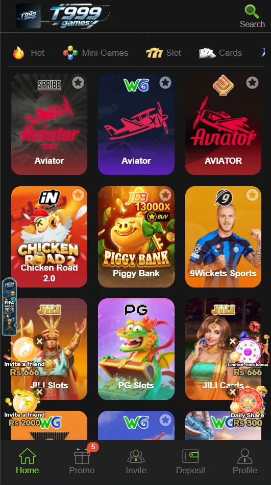 t999 app