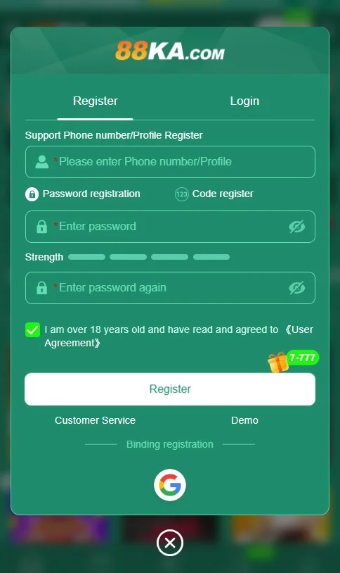 88ka login